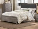 Woodrow Queen Panel Bed in Gray 2042-1*