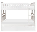 Galen Full/Full Bunk Bed w/ Twin Trundle in White B2053FFW-1*R