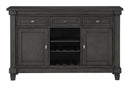 Baresford Server in Gray 5674-40