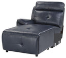 Avenue Left Side Chaise in Navy 9469NVB-LC