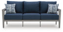 Gali Outdoor Sofa/Chairs/Table Set (Set of 4)