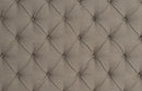 Vermillion Queen Upholstered Panel Bed in Gray 5442-1*