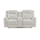 Dean Double Reclining Love Seat With Center Console