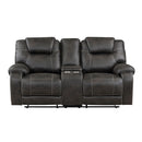 Gainesville Double Reclining Love Seat With Center Console