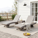 Serene Outdoor Chaise Lounger