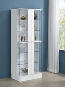 Cabra Curio Cabinet with LED Lighting