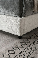 Traverso Bed Black & White