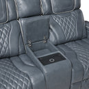Apex Power Double Reclining Love Seat With Center Console