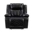 Huron Power Reclining Chair With Led And Charging Ports