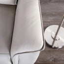 Bienne Recliner Chair White & Black