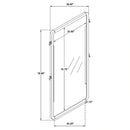 Leandro Floor Mirror