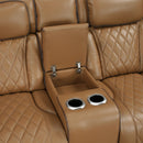 Fairway Power Double Reclining Love Seat With Center Console