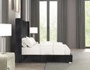 Cadwell E.King, Queen, & Full Bed White, Gray, & Black