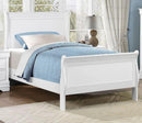 Mayville Full Sleigh Bed in White 2147FW-1