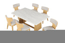 Caerwys 7 Pc Dining Table Set