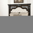 Promenade E.King & Queen Bed Brown & White