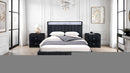 Farese Queen Bed w/ 2 Nightstands